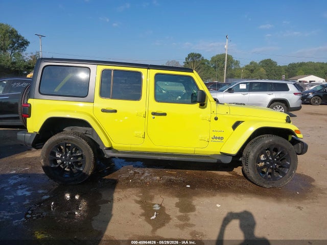2023 Jeep Wrangler 4xe Sahara 4x4 მანქანა იყიდება აუქციონზე, vin: 1C4JJXP63PW599245, აუქციონის ნომერი: 45964626