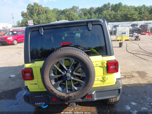 2023 Jeep Wrangler 4xe Sahara 4x4 მანქანა იყიდება აუქციონზე, vin: 1C4JJXP63PW599245, აუქციონის ნომერი: 45964626