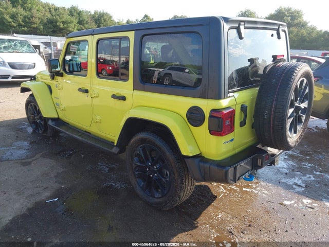 2023 Jeep Wrangler 4xe Sahara 4x4 მანქანა იყიდება აუქციონზე, vin: 1C4JJXP63PW599245, აუქციონის ნომერი: 45964626
