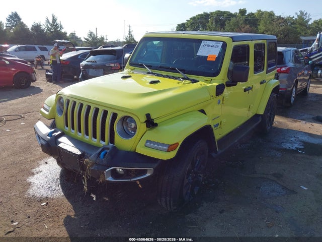 2023 Jeep Wrangler 4xe Sahara 4x4 მანქანა იყიდება აუქციონზე, vin: 1C4JJXP63PW599245, აუქციონის ნომერი: 45964626