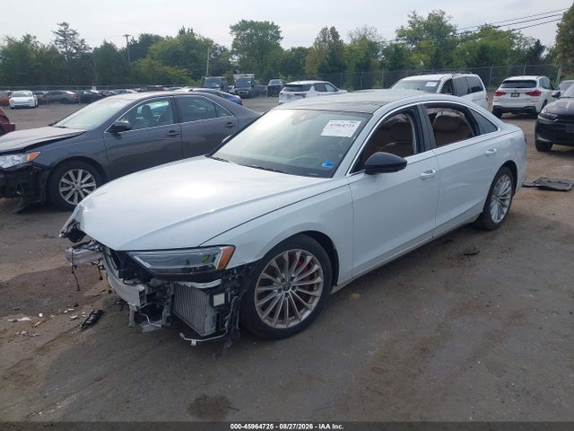 45964725 :رقم المزاد ، WAU8EAF8XLN004424 vin ، 2020 Audi A8 L 60 Tfsi Quattro Tiptronic مزاد بيع