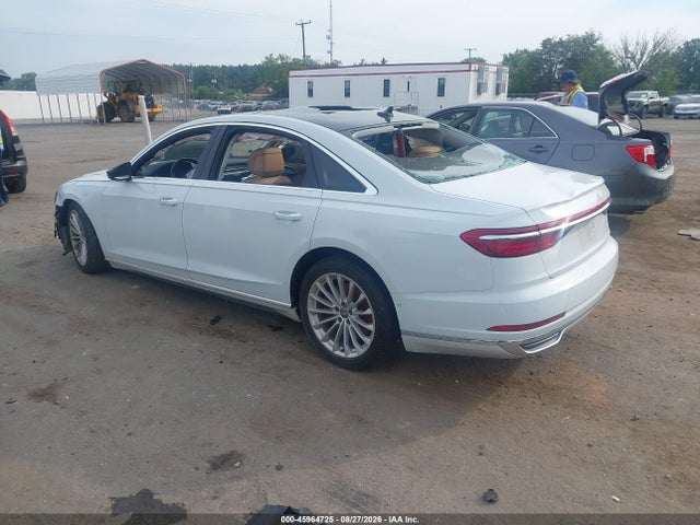 45964725 :رقم المزاد ، WAU8EAF8XLN004424 vin ، 2020 Audi A8 L 60 Tfsi Quattro Tiptronic مزاد بيع