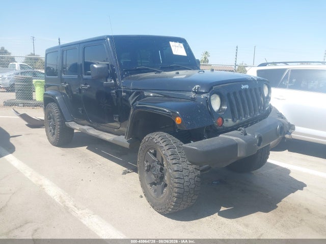 2012 Jeep Wrangler Unlimited Sahara მანქანა იყიდება აუქციონზე, vin: 1C4BJWEG2CL133196, აუქციონის ნომერი: 45964728