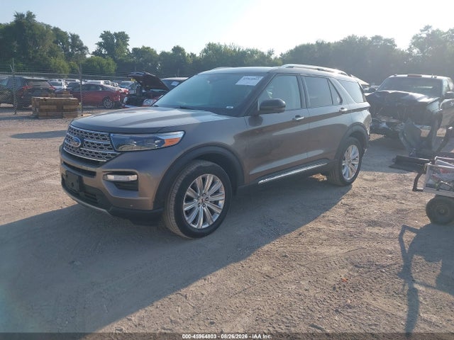 2021 Ford Explorer Limited მანქანა იყიდება აუქციონზე, vin: 1FMSK8FH3MGC49013, აუქციონის ნომერი: 45964803