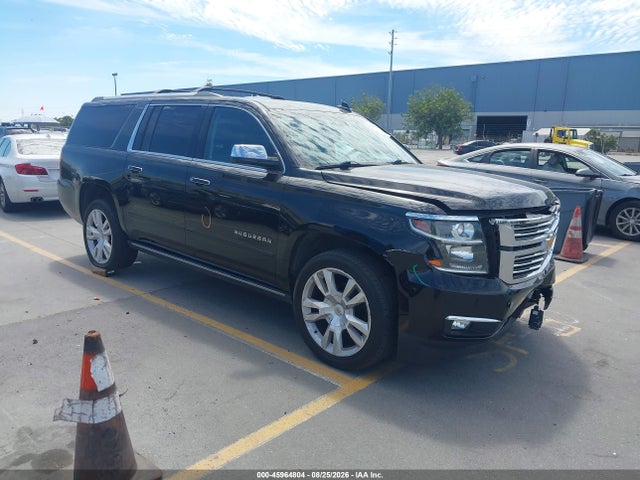 2018 Chevrolet Suburban Premier მანქანა იყიდება აუქციონზე, vin: 1GNSKJKC3JR262552, აუქციონის ნომერი: 45964804