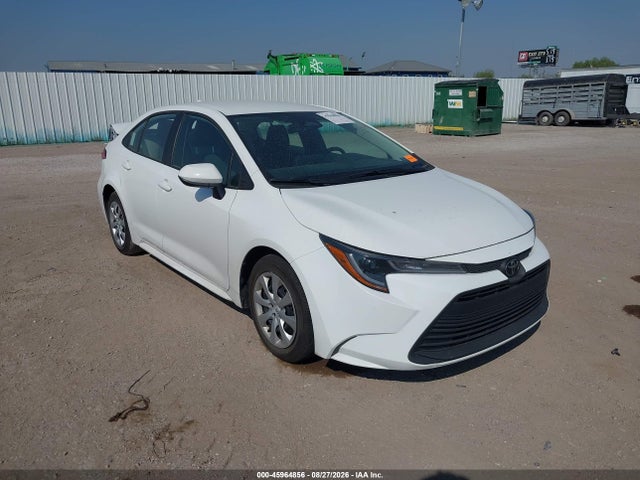 2024 Toyota Corolla Le მანქანა იყიდება აუქციონზე, vin: 5YFB4MDE8RP174976, აუქციონის ნომერი: 45964856