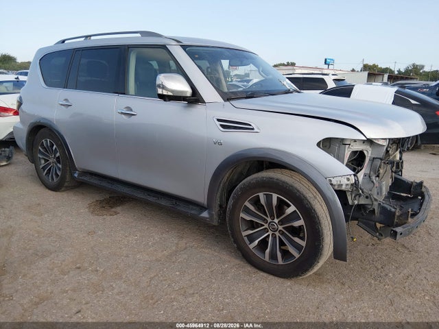 2018 Nissan Armada Sl მანქანა იყიდება აუქციონზე, vin: JN8AY2ND8J9057648, აუქციონის ნომერი: 45964912