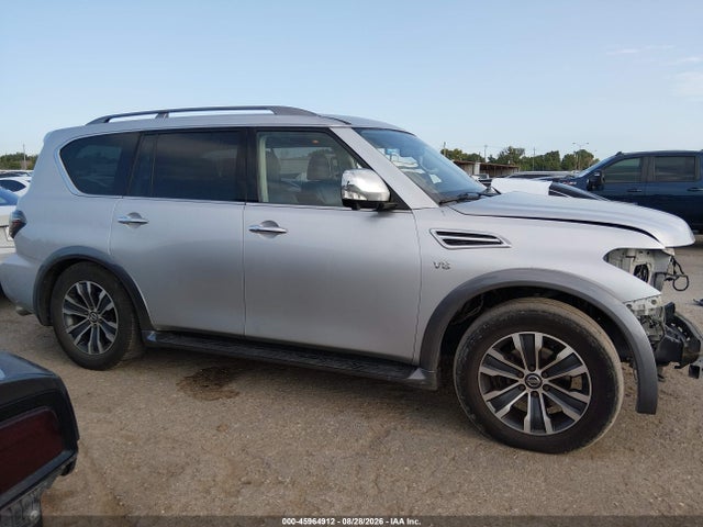 2018 Nissan Armada Sl მანქანა იყიდება აუქციონზე, vin: JN8AY2ND8J9057648, აუქციონის ნომერი: 45964912