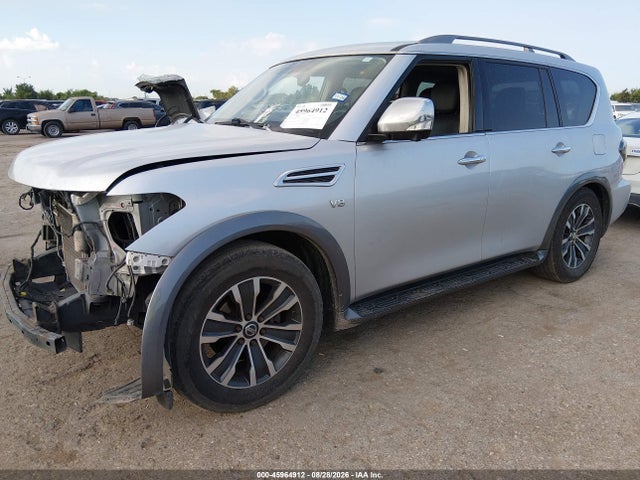 2018 Nissan Armada Sl მანქანა იყიდება აუქციონზე, vin: JN8AY2ND8J9057648, აუქციონის ნომერი: 45964912