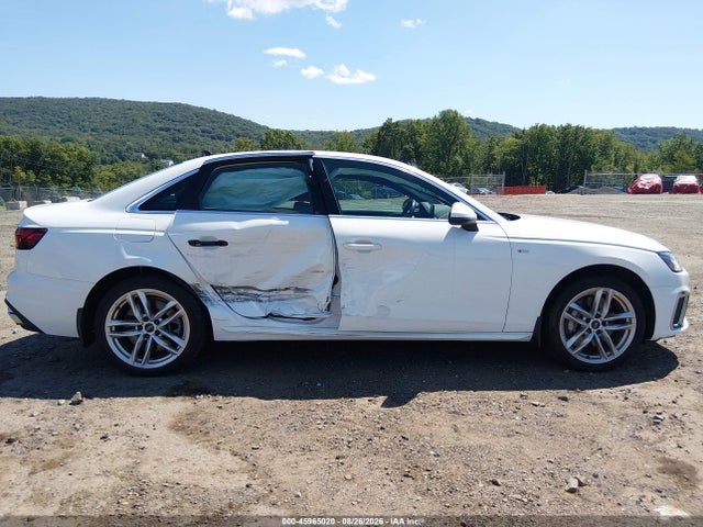 2021 Audi A4 Premium 45 Tfsi S Line Quattro S Tronic მანქანა იყიდება აუქციონზე, vin: WAUDAAF44MA018917, აუქციონის ნომერი: 45965020