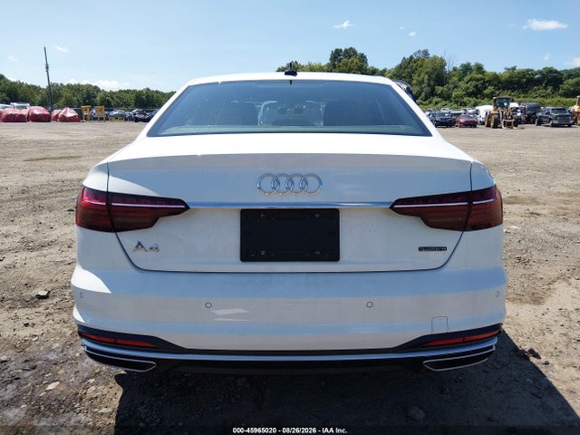 2021 Audi A4 Premium 45 Tfsi S Line Quattro S Tronic მანქანა იყიდება აუქციონზე, vin: WAUDAAF44MA018917, აუქციონის ნომერი: 45965020