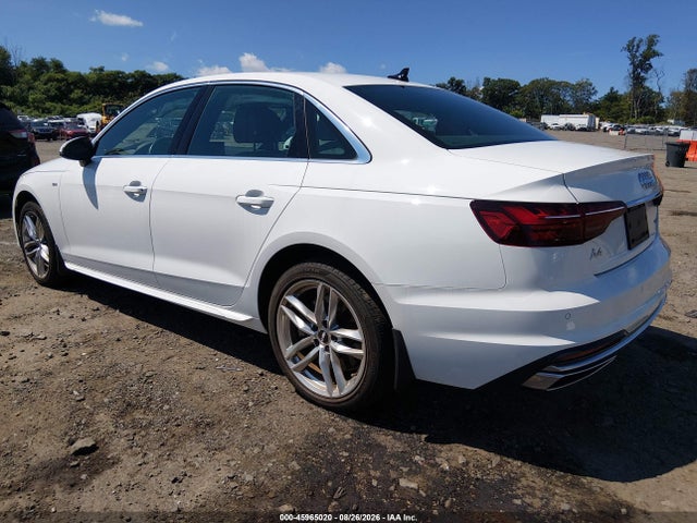 2021 Audi A4 Premium 45 Tfsi S Line Quattro S Tronic მანქანა იყიდება აუქციონზე, vin: WAUDAAF44MA018917, აუქციონის ნომერი: 45965020