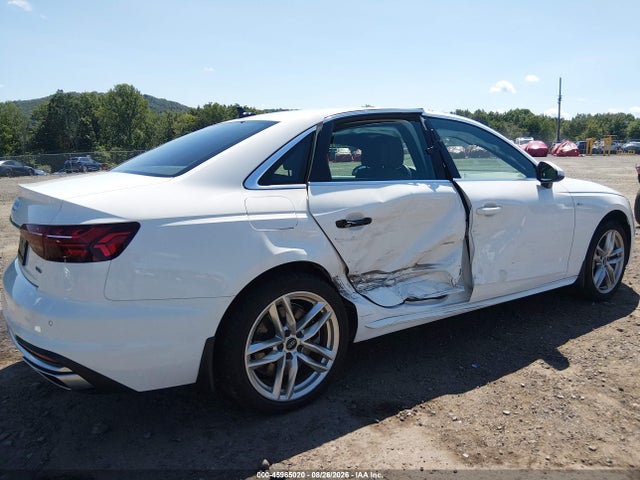 2021 Audi A4 Premium 45 Tfsi S Line Quattro S Tronic მანქანა იყიდება აუქციონზე, vin: WAUDAAF44MA018917, აუქციონის ნომერი: 45965020