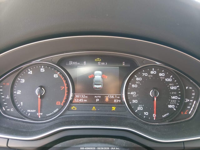 2021 Audi A4 Premium 45 Tfsi S Line Quattro S Tronic მანქანა იყიდება აუქციონზე, vin: WAUDAAF44MA018917, აუქციონის ნომერი: 45965020