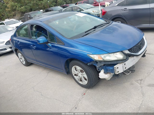 45965048 :رقم المزاد ، 2HGFB2F59DH510238 vin ، 2013 Honda Civic Lx مزاد بيع