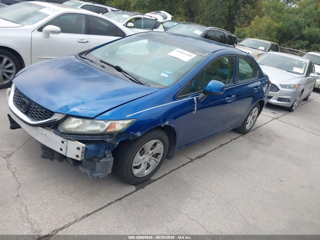 Продаж на аукціоні авто 2013 Honda Civic Lx, vin: 2HGFB2F59DH510238, номер лоту: 45965048