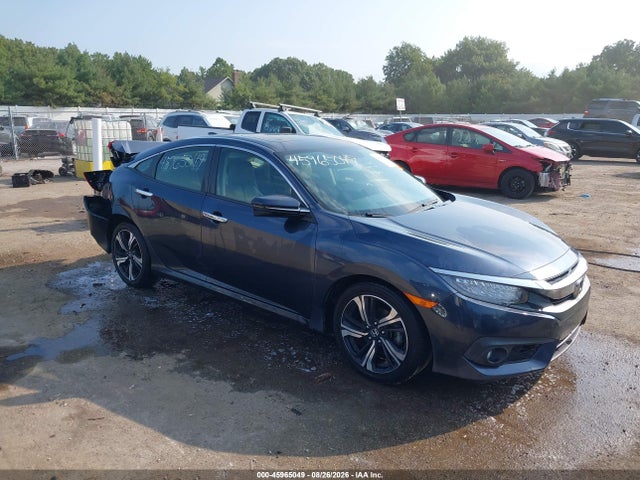 Aukcja sprzedaży 2018 Honda Civic Touring, vin: JHMFC1F93JX019744, numer aukcji: 45965049