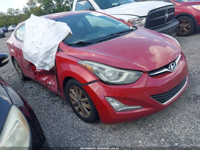 2016 Hyundai Elantra Se მანქანა იყიდება აუქციონზე, vin: KMHDH4AE6GU489529, აუქციონის ნომერი: 45965078