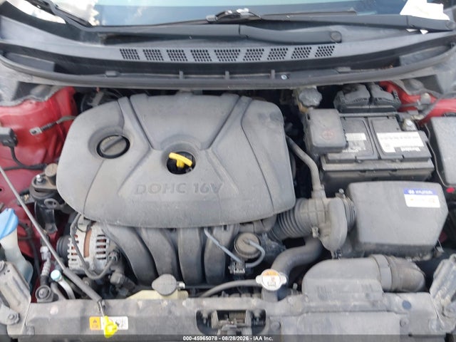 2016 Hyundai Elantra Se მანქანა იყიდება აუქციონზე, vin: KMHDH4AE6GU489529, აუქციონის ნომერი: 45965078