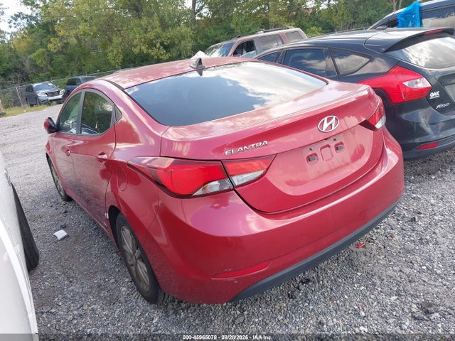 2016 Hyundai Elantra Se მანქანა იყიდება აუქციონზე, vin: KMHDH4AE6GU489529, აუქციონის ნომერი: 45965078