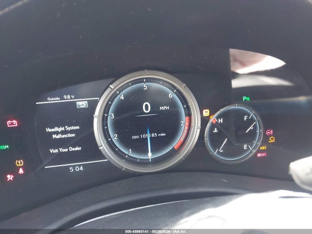 45965141 :رقم المزاد ، JTHBZ1BL4GA003367 vin ، 2016 Lexus Gs 350 F Sport مزاد بيع