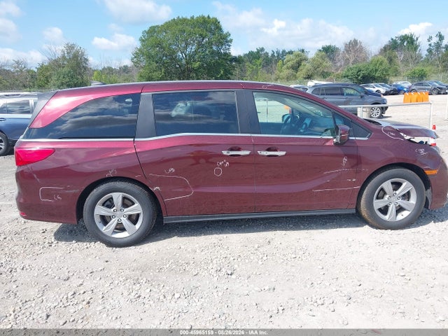 45965159 :رقم المزاد ، 5FNRL6H77JB052246 vin ، 2018 Honda Odyssey Ex-l مزاد بيع