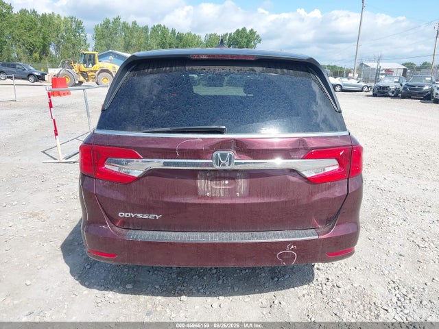 45965159 :رقم المزاد ، 5FNRL6H77JB052246 vin ، 2018 Honda Odyssey Ex-l مزاد بيع