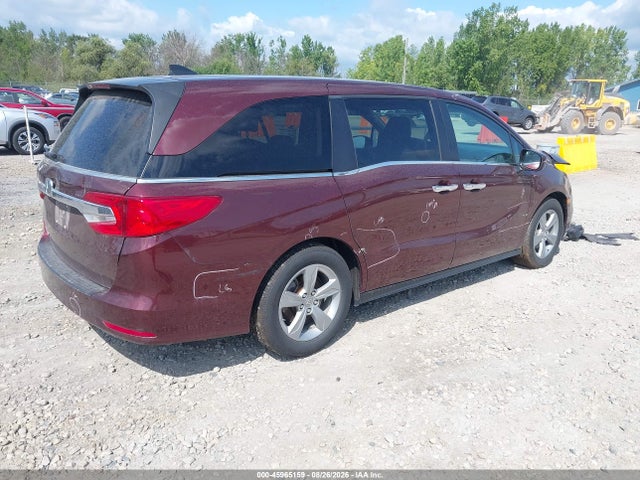 45965159 :رقم المزاد ، 5FNRL6H77JB052246 vin ، 2018 Honda Odyssey Ex-l مزاد بيع