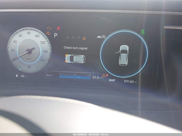 45965230 :رقم المزاد ، 5NMJFCDE2RH316197 vin ، 2024 Hyundai Tucson Sel مزاد بيع