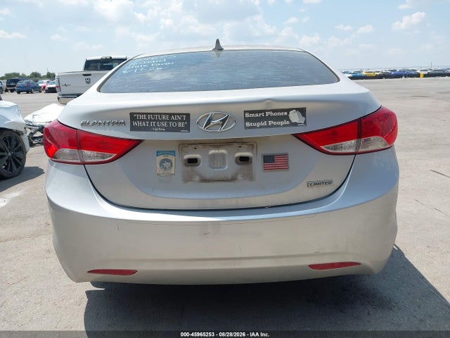 2012 Hyundai Elantra Limited (ulsan Plant) მანქანა იყიდება აუქციონზე, vin: KMHDH4AE0CU463227, აუქციონის ნომერი: 45965253