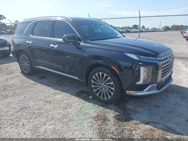 2023 Hyundai Palisade Calligraphy მანქანა იყიდება აუქციონზე, vin: KM8R74GE3PU627513, აუქციონის ნომერი: 45965284