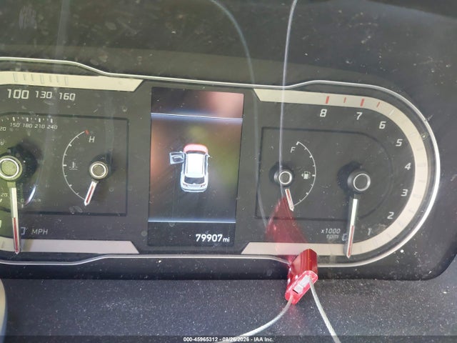 45965312 :رقم المزاد ، 5NMJBCAE2NH054174 vin ، 2022 Hyundai Tucson Sel مزاد بيع