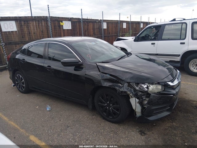 2016 Honda Civic Lx მანქანა იყიდება აუქციონზე, vin: 19XFC2F51GE016905, აუქციონის ნომერი: 45965387