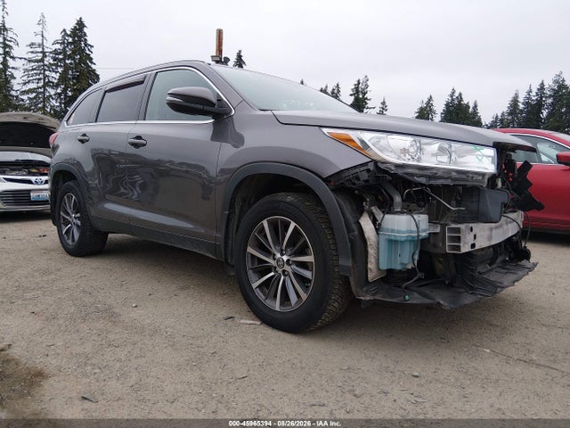 Toyota Highlander Xle 2019 5TDJZRFH2KS932552 главное изображение