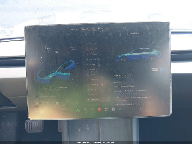 45965427 :رقم المزاد ، 5YJ3E1EA6RF862904 vin ، 2024 Tesla Model 3 Long Range Dual Motor All-wheel Drive/rear-wheel Drive مزاد بيع
