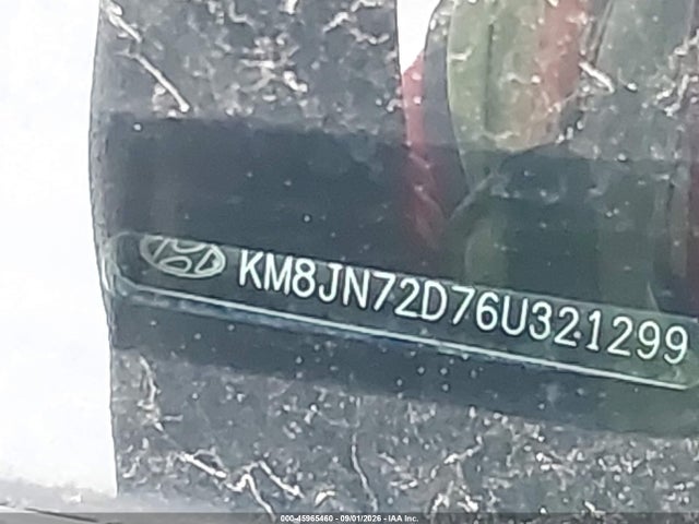 Aukcja sprzedaży 2006 Hyundai Tucson Gls/limited, vin: KM8JN72D76U321299, numer aukcji: 45965460