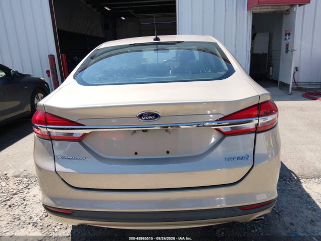 2018 Ford Fusion Hybrid S მანქანა იყიდება აუქციონზე, vin: 3FA6P0UU5JR141995, აუქციონის ნომერი: 45965515