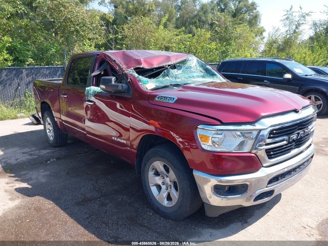 45965526 :رقم المزاد ، 1C6SRFFT1LN395808 vin ، 2020 Ram 1500 Big Horn/lone Star مزاد بيع