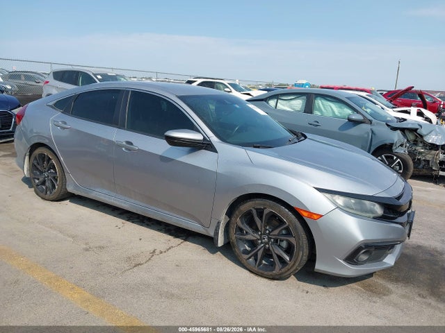 Auction sale of the 2019 Honda Civic Sport, vin: 19XFC2E86KE010831, lot number: 45965681