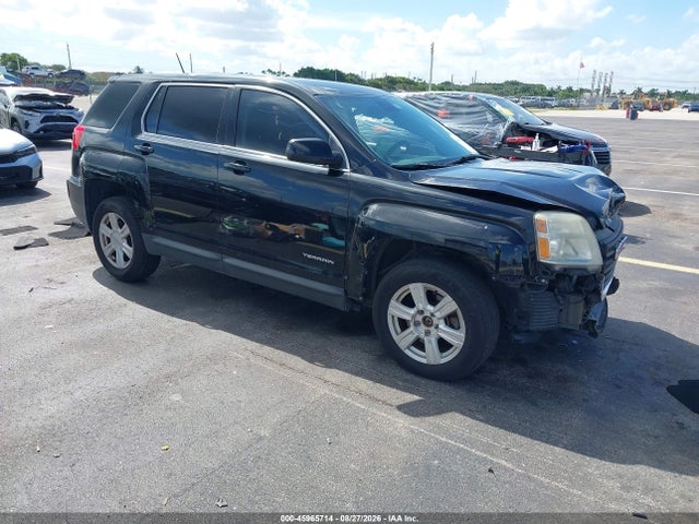 Aukcja sprzedaży 2016 Gmc Terrain Sle-1, vin: 2GKALMEK0G6245237, numer aukcji: 45965714
