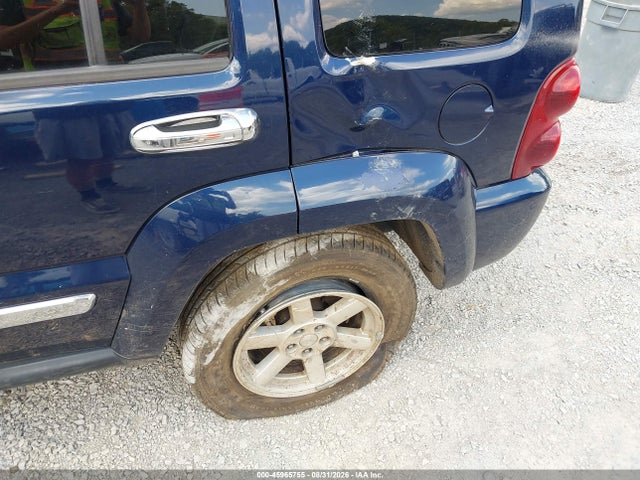 2006 Jeep Liberty Limited Edition მანქანა იყიდება აუქციონზე, vin: 1J8GL58K06W266559, აუქციონის ნომერი: 45965755