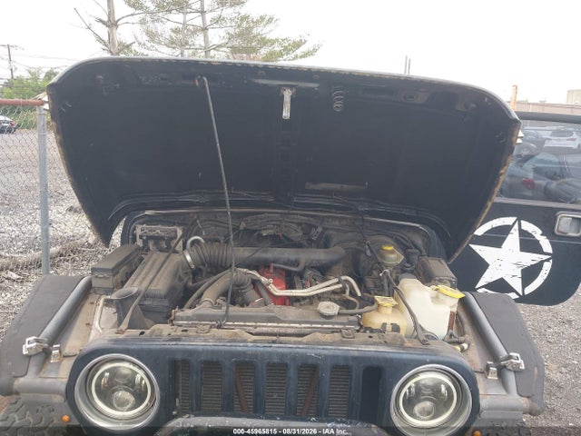 45965815 :رقم المزاد ، 1J4FA49S0YP754659 vin ، 2000 Jeep Wrangler Sport مزاد بيع