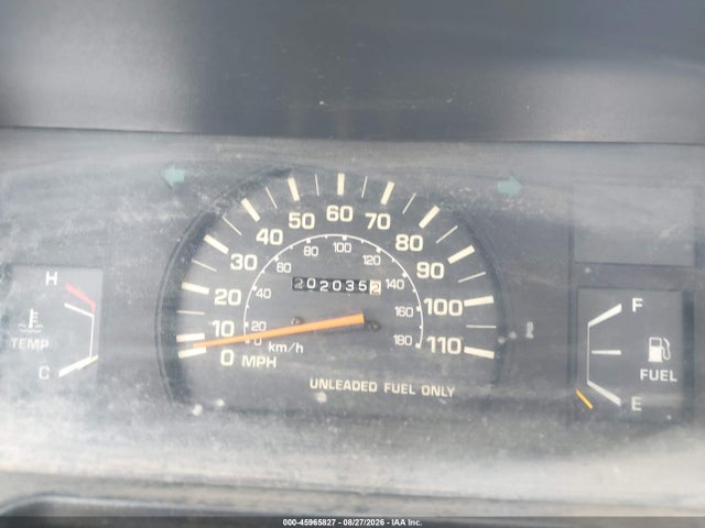 45965827 :رقم المزاد ، JT4RN55E2G0175533 vin ، 1986 Toyota Pickup 1 Ton Long Bed Rn55 مزاد بيع