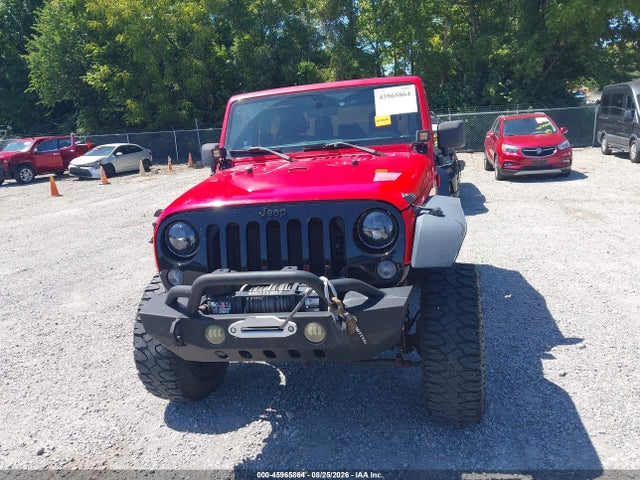 2015 Jeep Wrangler Willys Wheeler მანქანა იყიდება აუქციონზე, vin: 1C4AJWAG9FL525890, აუქციონის ნომერი: 45965864