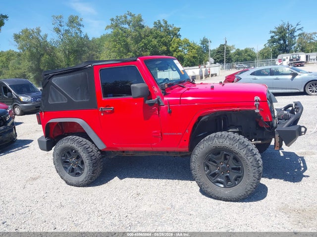 2015 Jeep Wrangler Willys Wheeler მანქანა იყიდება აუქციონზე, vin: 1C4AJWAG9FL525890, აუქციონის ნომერი: 45965864