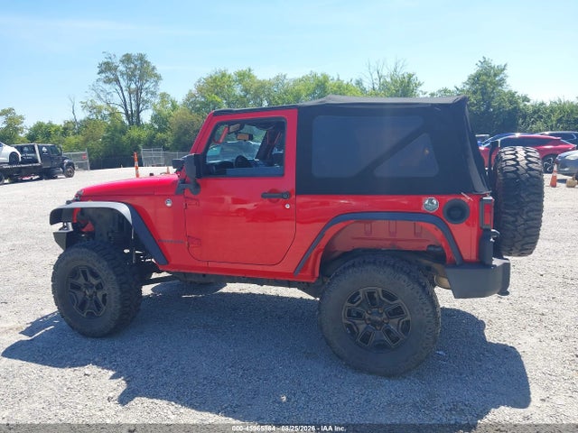 2015 Jeep Wrangler Willys Wheeler მანქანა იყიდება აუქციონზე, vin: 1C4AJWAG9FL525890, აუქციონის ნომერი: 45965864