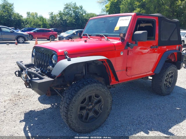 2015 Jeep Wrangler Willys Wheeler მანქანა იყიდება აუქციონზე, vin: 1C4AJWAG9FL525890, აუქციონის ნომერი: 45965864