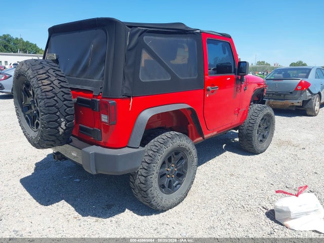 2015 Jeep Wrangler Willys Wheeler მანქანა იყიდება აუქციონზე, vin: 1C4AJWAG9FL525890, აუქციონის ნომერი: 45965864
