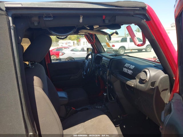 2015 Jeep Wrangler Willys Wheeler მანქანა იყიდება აუქციონზე, vin: 1C4AJWAG9FL525890, აუქციონის ნომერი: 45965864