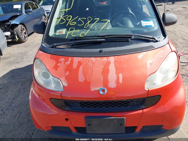 2008 Smart Fortwo Passion მანქანა იყიდება აუქციონზე, vin: WMEEK31X78K100319, აუქციონის ნომერი: 45965877
